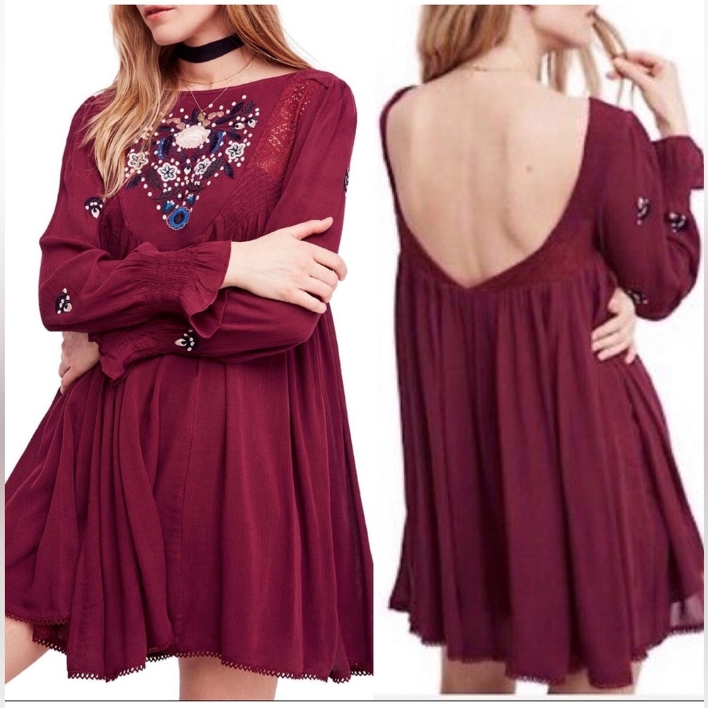 Free People Mohave Boho Tunic Dress Sz S
